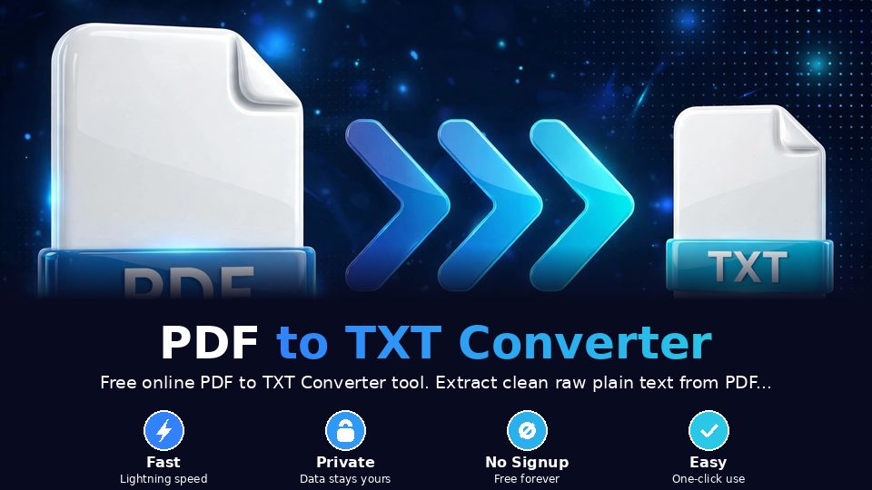 PDF to TXT Converter